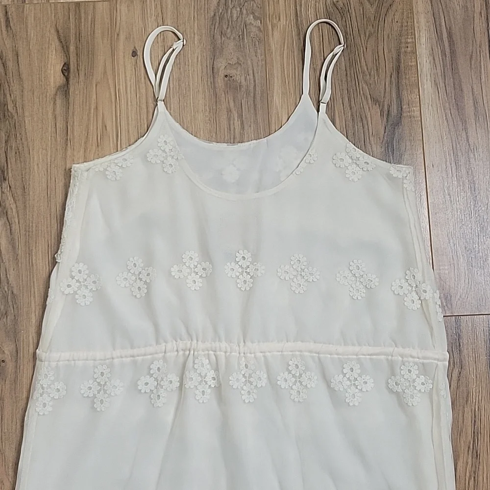Chaser Floral Lace Ruffle Boho Maxi Dress - Picture 12 of 14